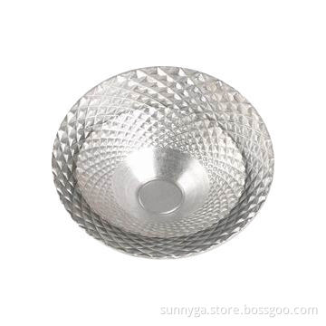 Plated Glass Bowl with Big Capacity